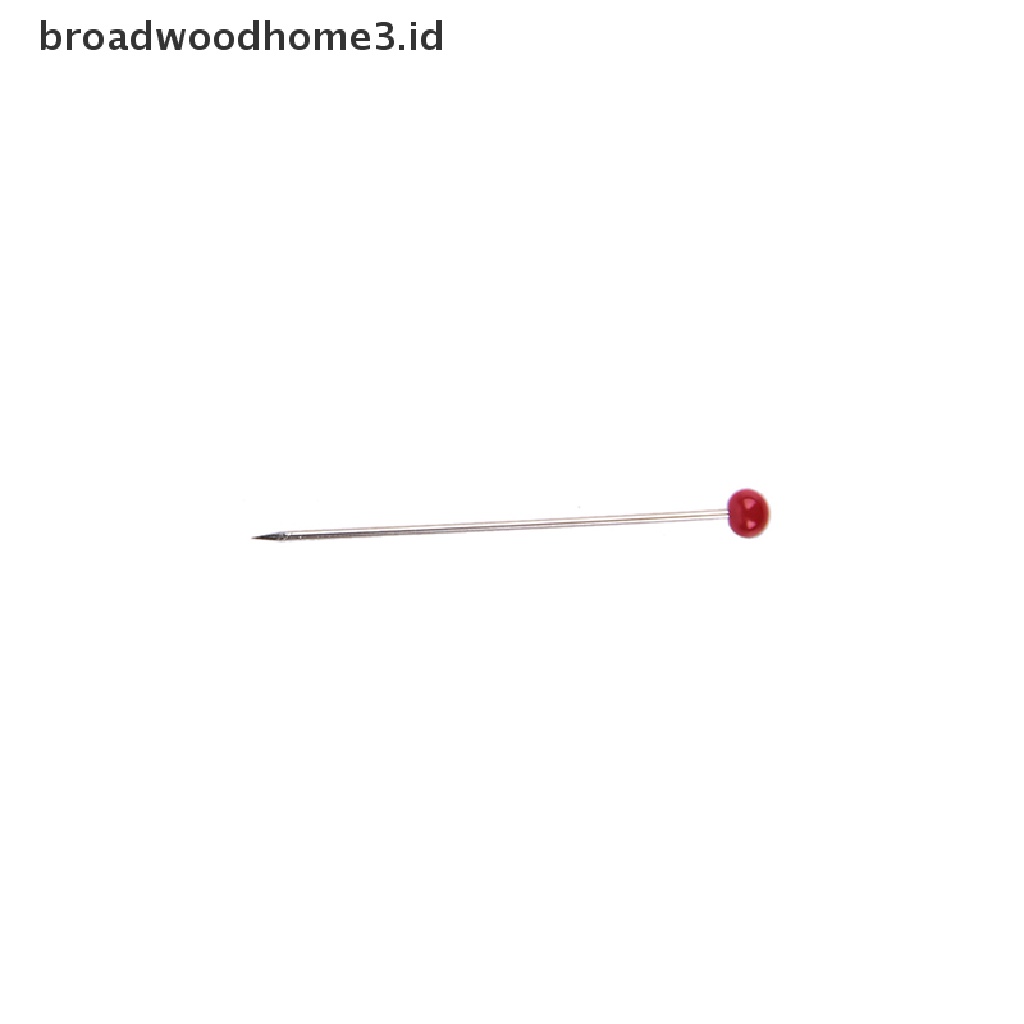 50pcs Jarum Pentul Kepala Mutiara Untuk Menjahit / Quilting / Craft