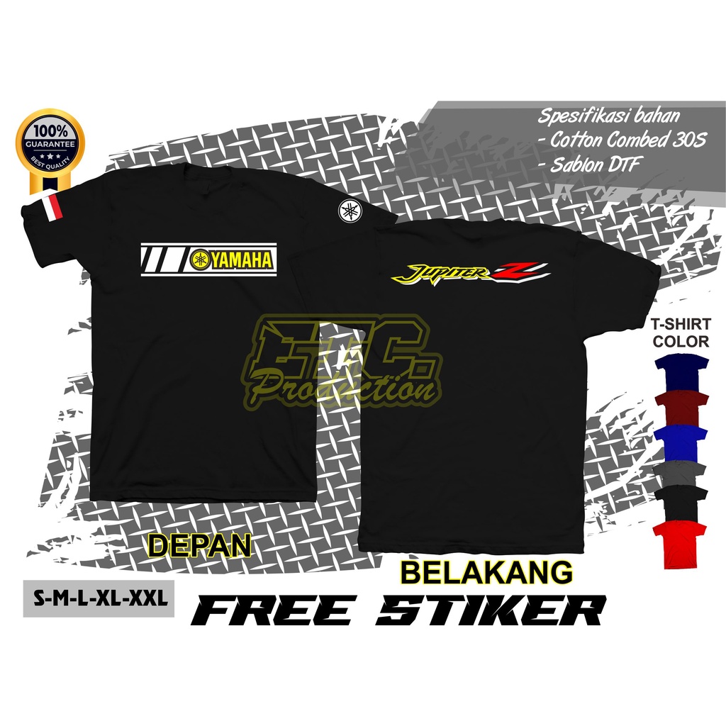 Kaos Motor Yamaha Jupiter Z logo