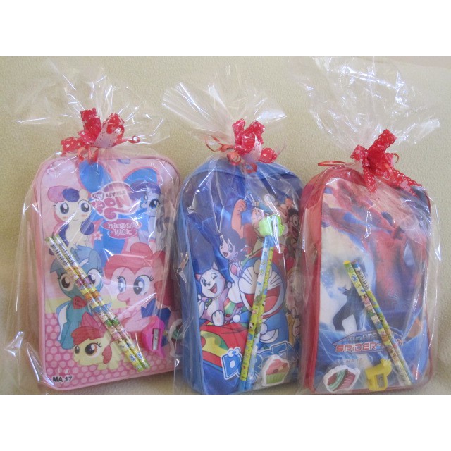 Paket Bingkisan Anak Tas Ransel + Alat Tulis untuk PAUD - TK