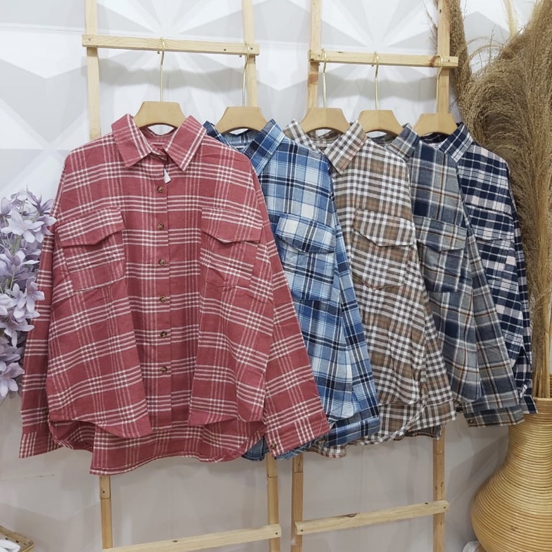 END FLANEL TOP SHIRT