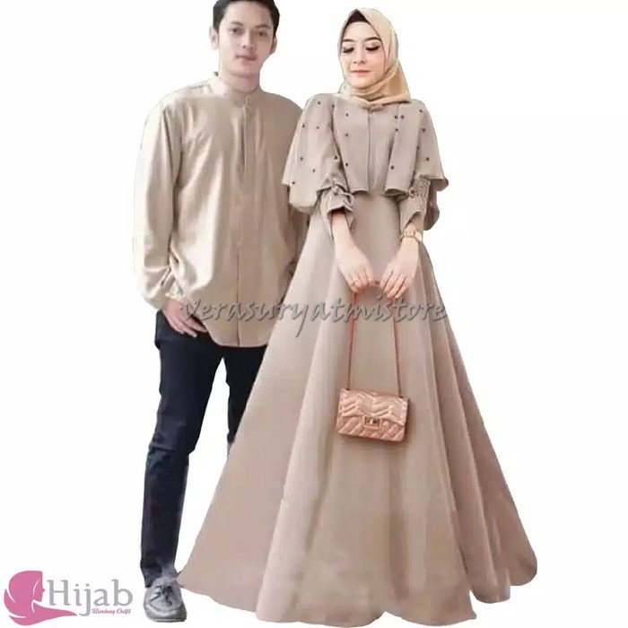 Nibras Couple Terbaru 2020 Copel Gamis Kapel Nba 51 Koko Nsk 71 K TW343 Muslim Couple Terlaris Cari