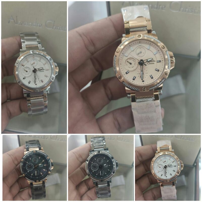 JAM TANGAN WANITA ALEXANDRE CHRISTIE AC 6561 LADIES NEW AC6561 ORI