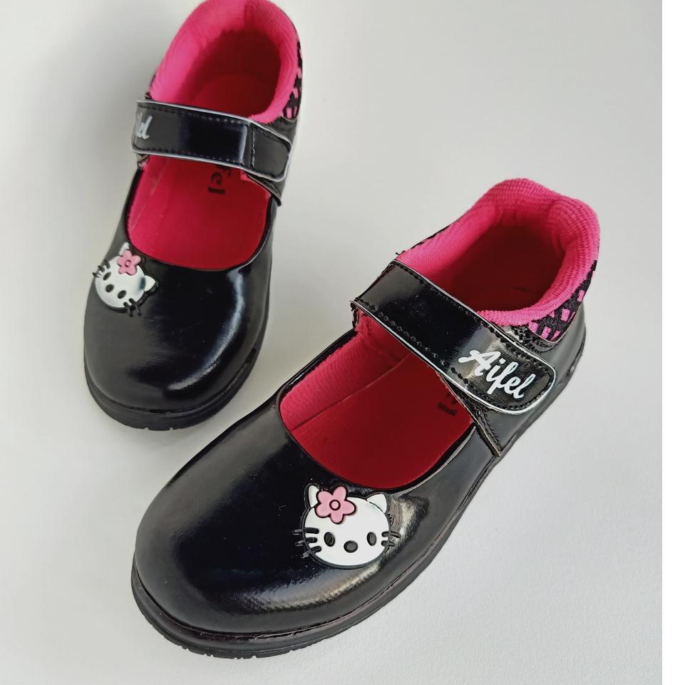 Jangan Ketinggalan order..  Sepatu Pantofel Sekolah Flat Shoes Anak Perempuan Cewek Wanita Umur 4 5 