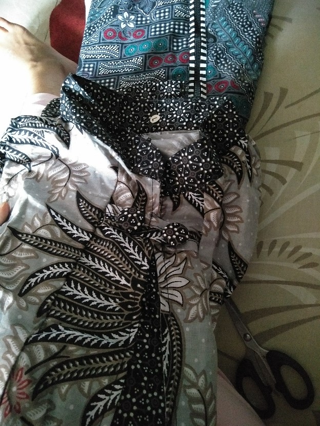 Baju Batik Wanita Modern Monalisa Genes M,l,xl Asli Pekalongan