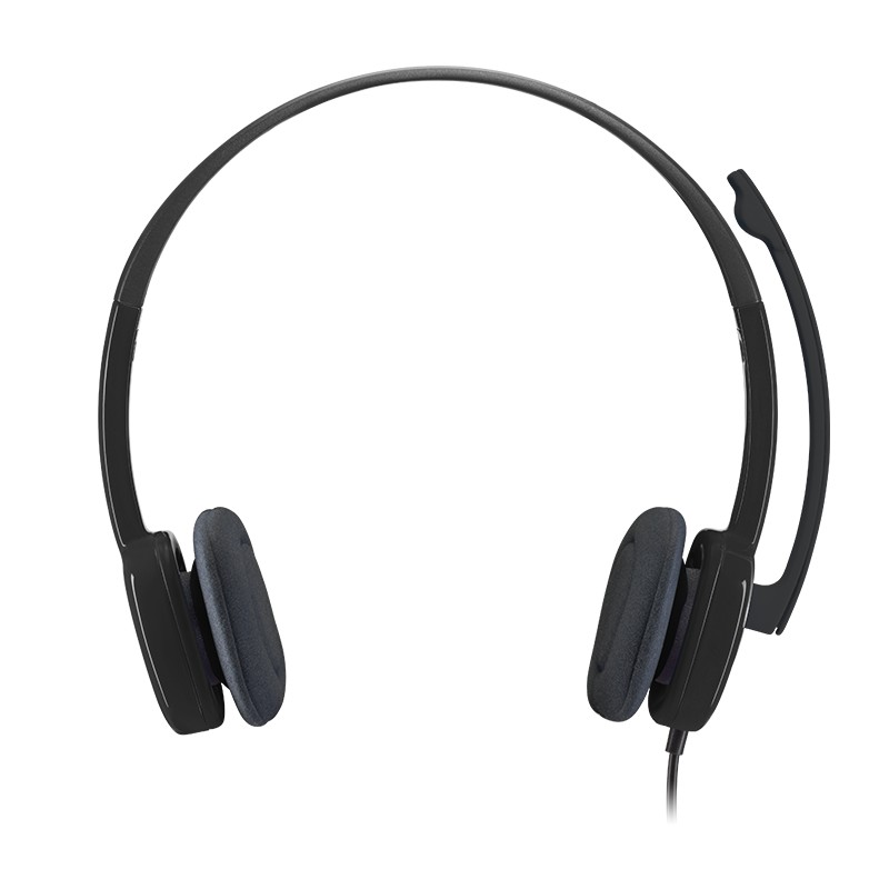 Headset Logitech H151 Stereo For Computer, Smartphone, tablet