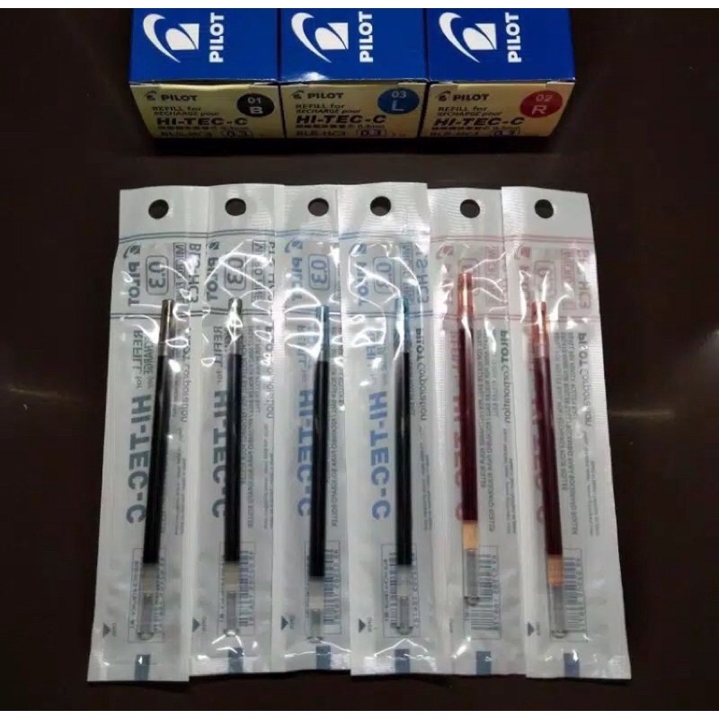

ISI PENA HI-TECH-C 0,25 / 0,3 / 0,4 / REFILL BOLPOIN HI-TECH-C 0.25 / 0.3 / 0.4 MURAH ORIGINAL