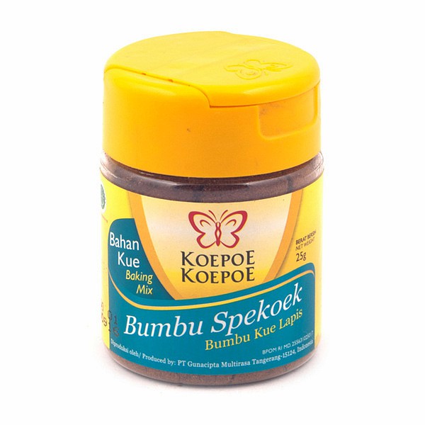 

Koepoe Bumbu Spekoek 25gr - Bumbu Kue Lapis Legit - Spikulas – Spiku 25 gr