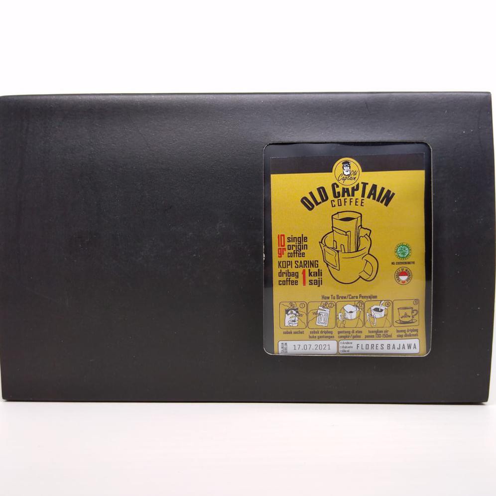 

DRIP BAG COFFEE OLD CAPTAIN BOX BESAR ISI 16pcs