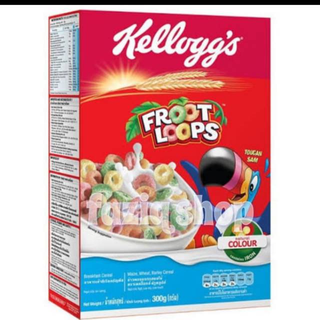 

Sereal Kelloggs Froot Loops 300gr