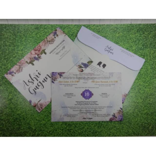 

Undangan Soft Cover Amplop