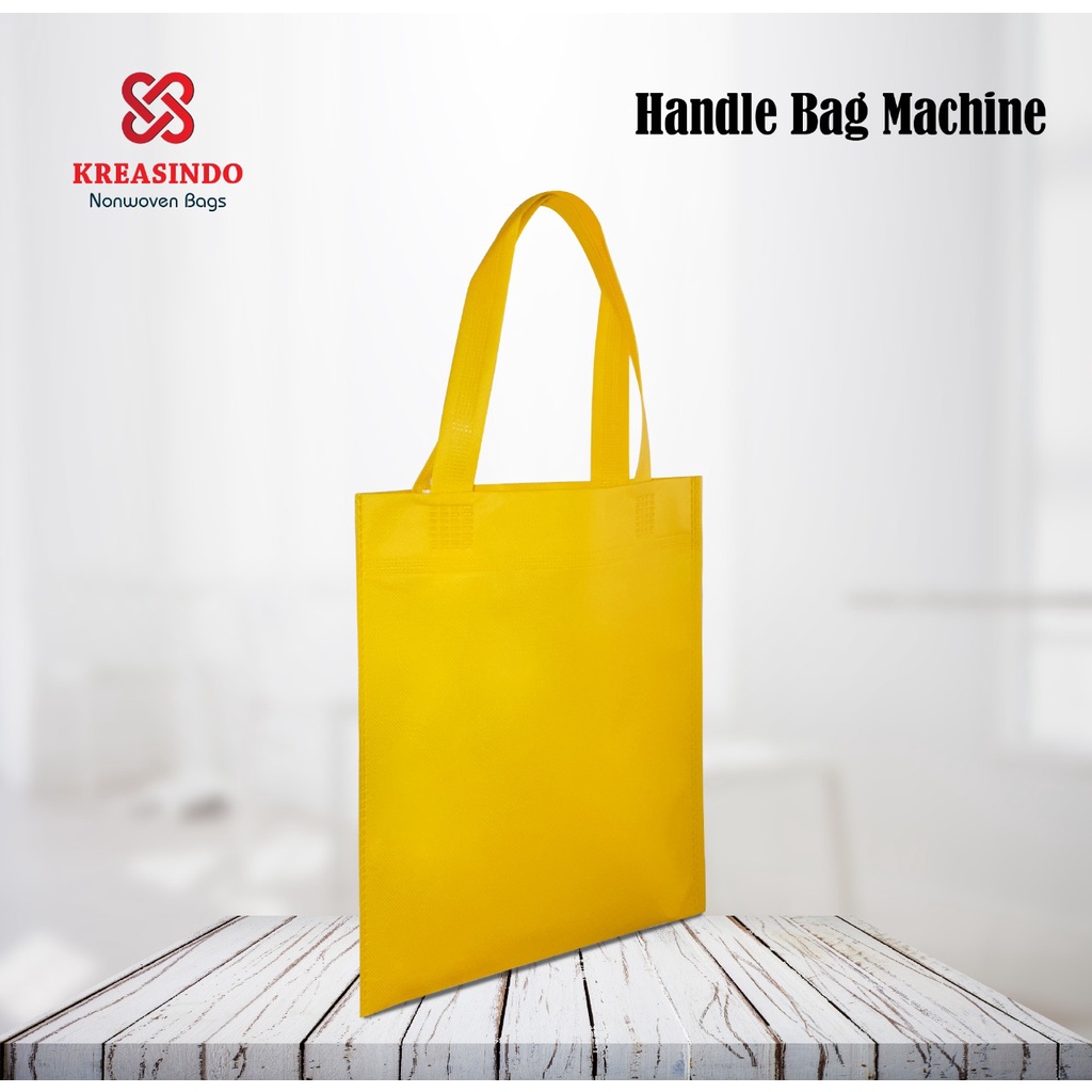 

Tas Spunbond Goodie Bag Mesin Handle Bag 35cmx 25 cm isi 10 pcs MURAAH & HIGH QUALITY..!!