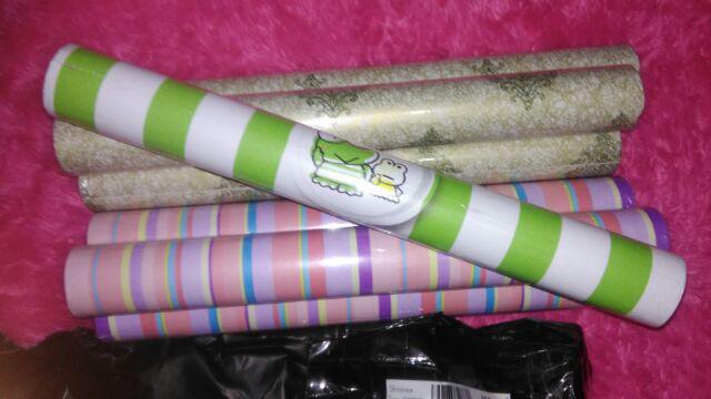 Wallpaper Dinding Wayang Hijau