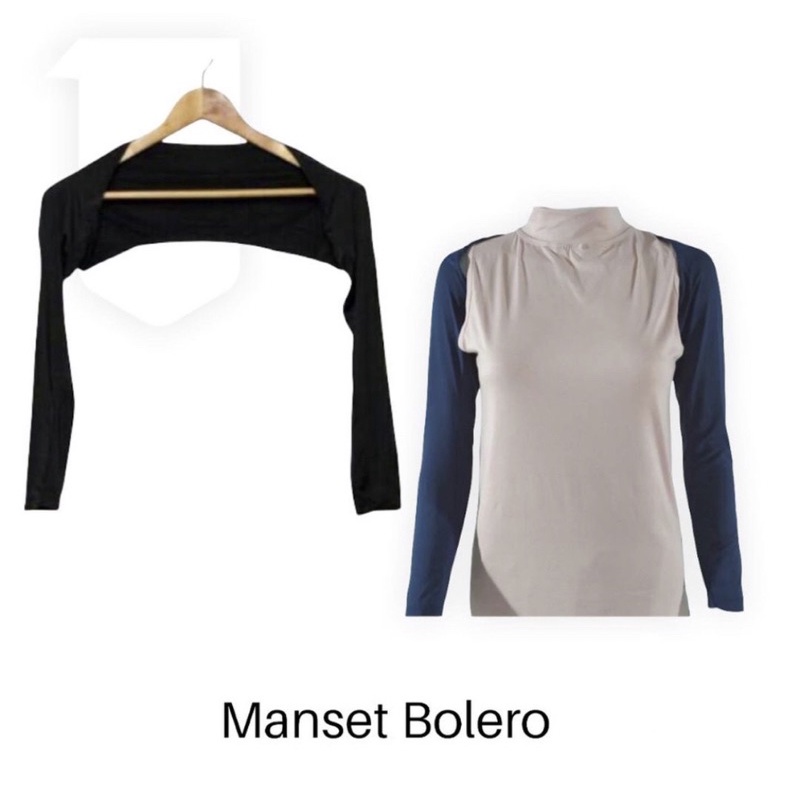 Manset Bolero / Manset Tangan Sambung anti melorot / Manset Tangan Anti Melorot / Manset Tangan Wanita