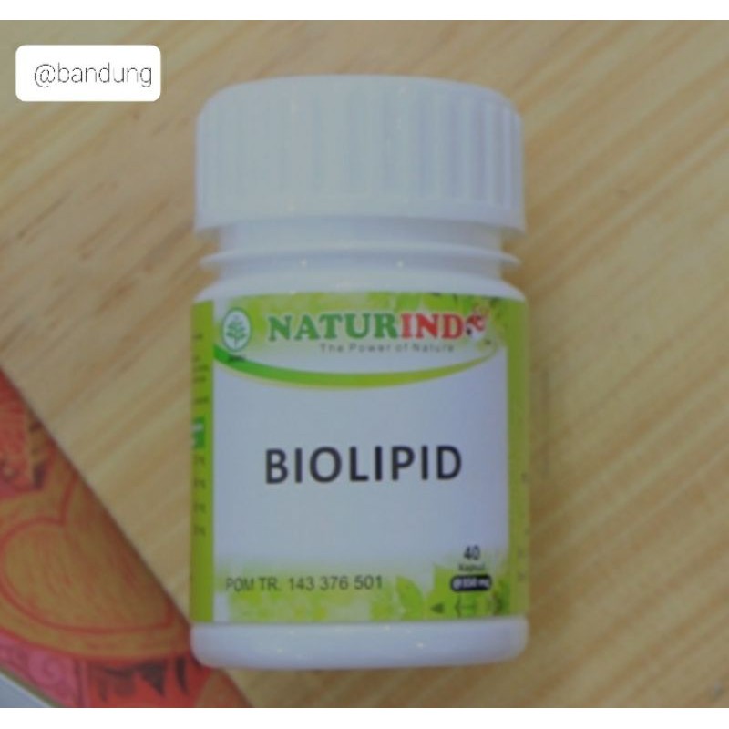 Obat Herbal BIOLIPID Naturindo (Spesial Kolesterol)
