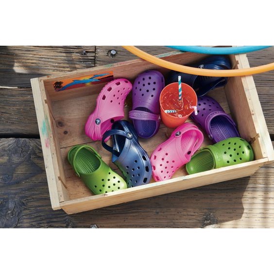 Crocs Classic Clog Kids / Classic Clog Anak / Sandal Crocs Anak-anak / Sandal Crocs Anak Laki-laki Dan Perempuan [GRANDGLORIOUS]