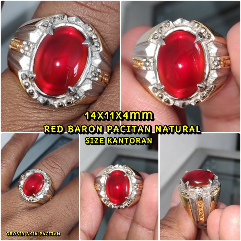 RED BARON PACITAN NATURAL SIZE KECIL CANTIK ELEGAN