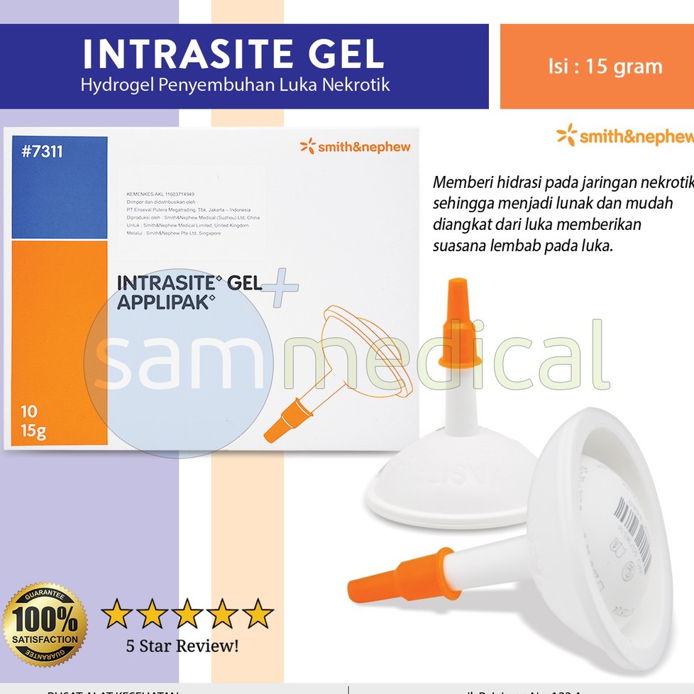 Jual Intrasite Gel / Hydrogel Penyembuhan Luka Nekrotik | Shopee Indonesia