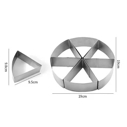 STAINLESS STEEL LOYANG SEKAT 6 TRIANGLE