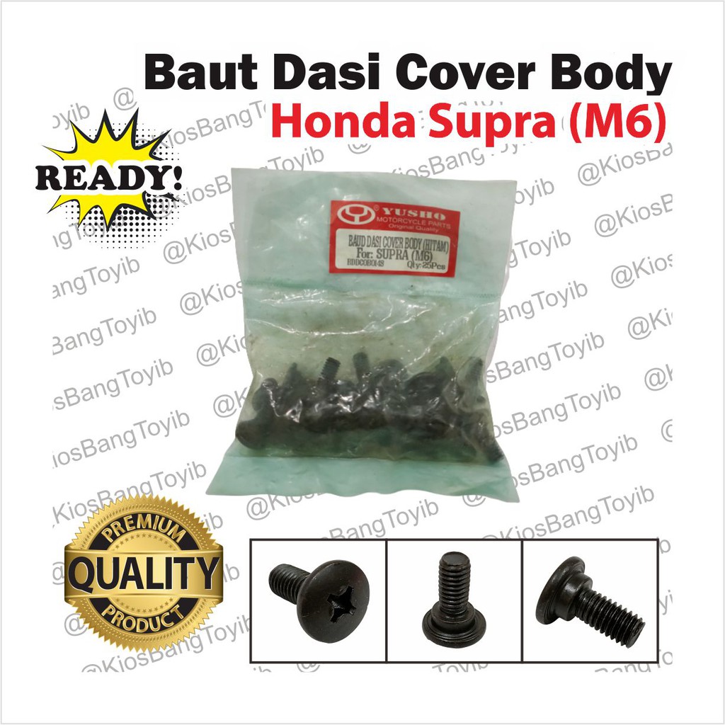 Baut Dasi Cover Body Honda Supra (M6) ★𝐘𝐮𝐬𝐡𝐨★