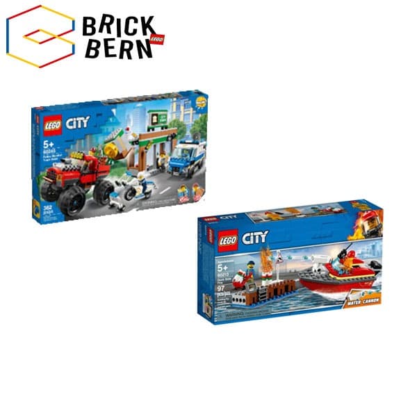 PAKET BUNDLING  Lego City Police &amp; Dock - 60245 60213