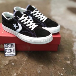 ?40((( SEPATU CONVERSE CONS ONE STAR PLAYER OX BLACK WHITE HITAM PUTIH KUALITAS GRADE ORI ?40((( SEPATU CONVERSE CONS ONE STAR PLAYER OX BLACK WHITE HITAM PUTIH KUALITAS GRADE ORI