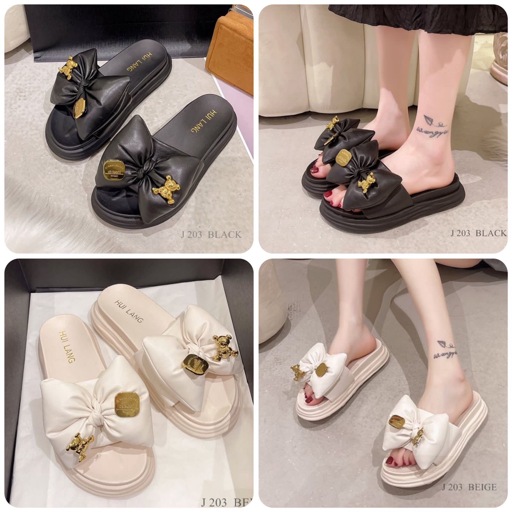 SANDAL SLOP WANITA FASHION WENDA PITA 203