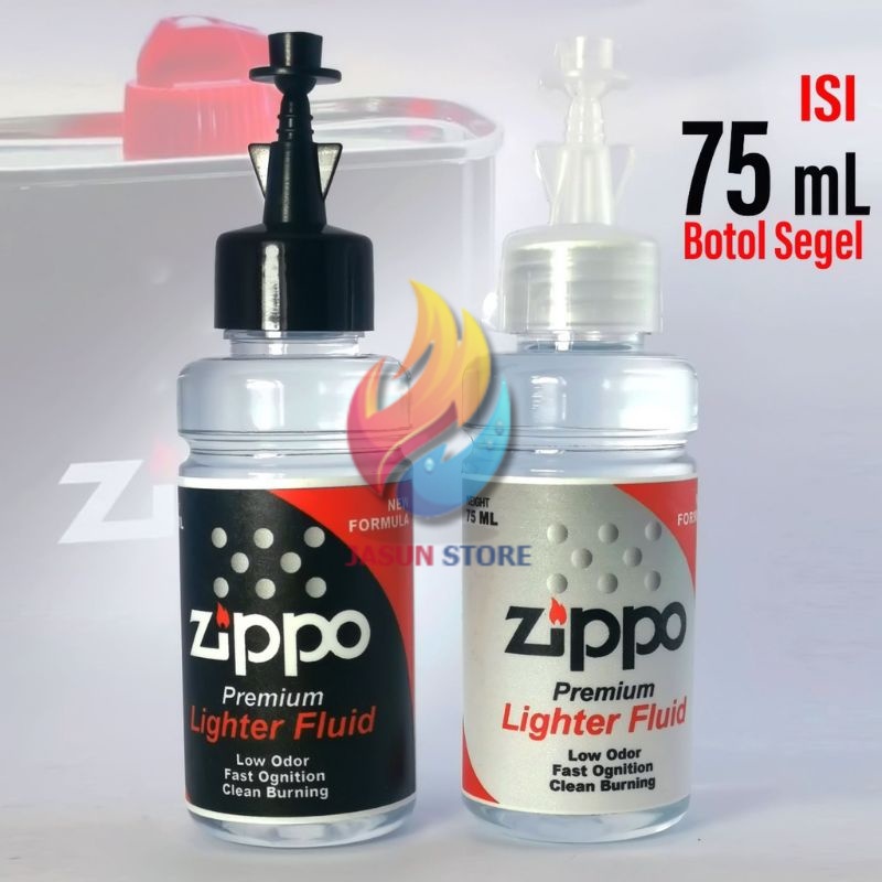 Minyak Zippo Refill Kemasan Hemat Murah Minyak Isi Ulang Zippo 20ml 30ml 75ml 100ml 125ml