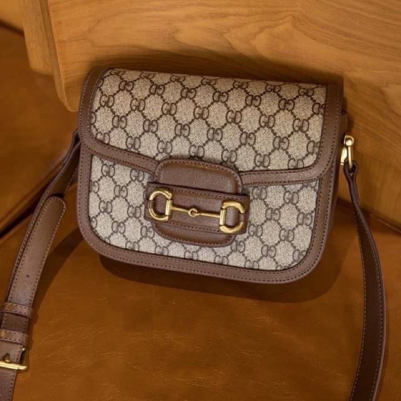 TAS WANITA GC022 GC HORSEBIT SHOULDER BAG PREMIUM IMPORT