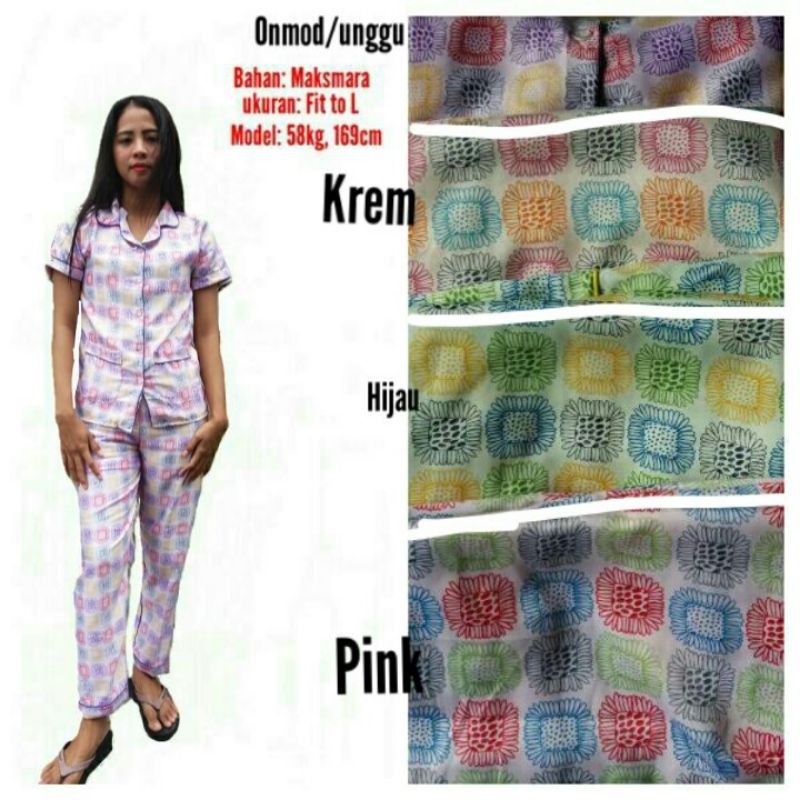Piyama CP pajama CP Baju tidur Piyama DEWASA