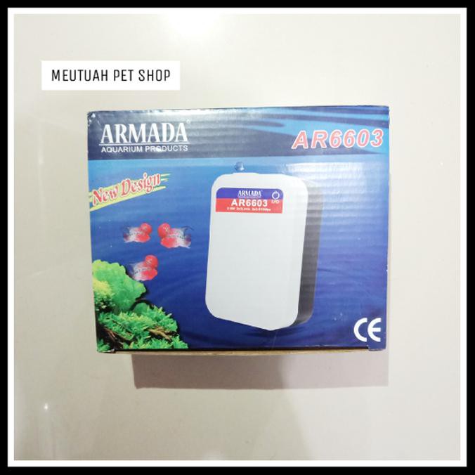 restok ARMADA AR 6603 / Pompa Udara / Aquarium Automatic Air Pump the best