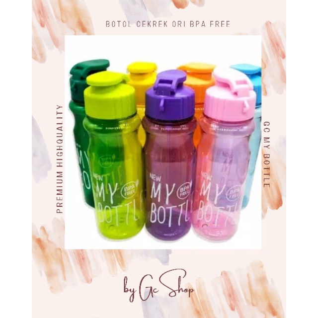 My Bottle Cekrek | Botol Minum Cekrek | Botol Minum Murah | My Bottle