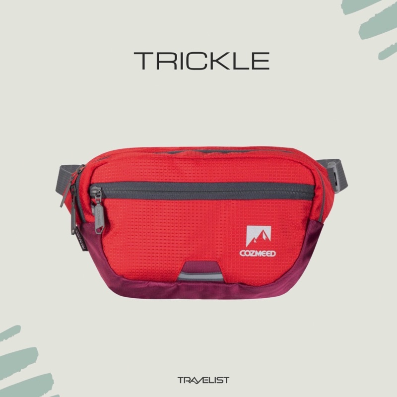 Cozmeed Trickle / waits bag / tas pinggang / tas selempang / sling bag / slempang / tas travel