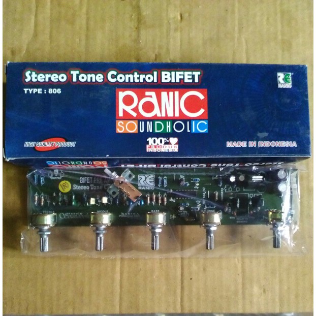 Kit Tone Control Stereo Bifet SOUNDHOLIC