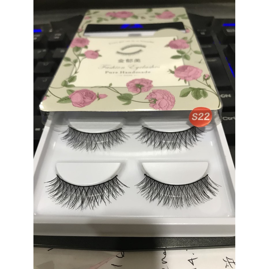 (BOW) Bulu Mata Palsu Eyelashes S-20, S-22, S-25, S-29, S-19, S-11,016