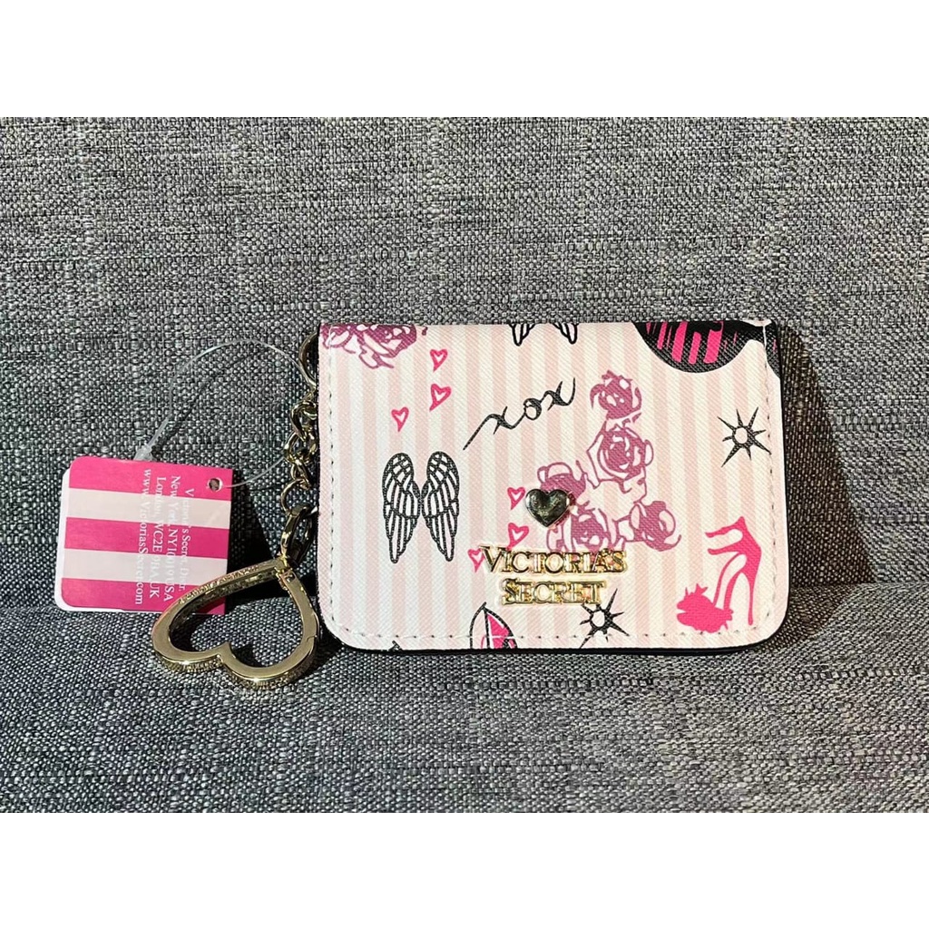 [IMPORTTMURAH] CARDHOLDER/DOMPET KARTU MINI VICTORIA SECRET CV 1 FASHION IMPORT PREMIUM#483699