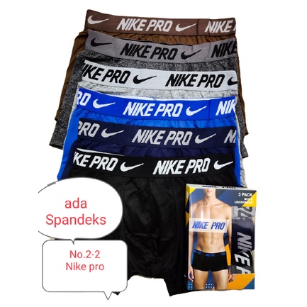 3 pcs celana dalam pria / boxer celana dalam / boxer random