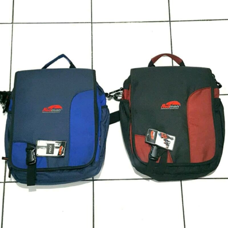 Tas selempang laptop pria 14 redman original
