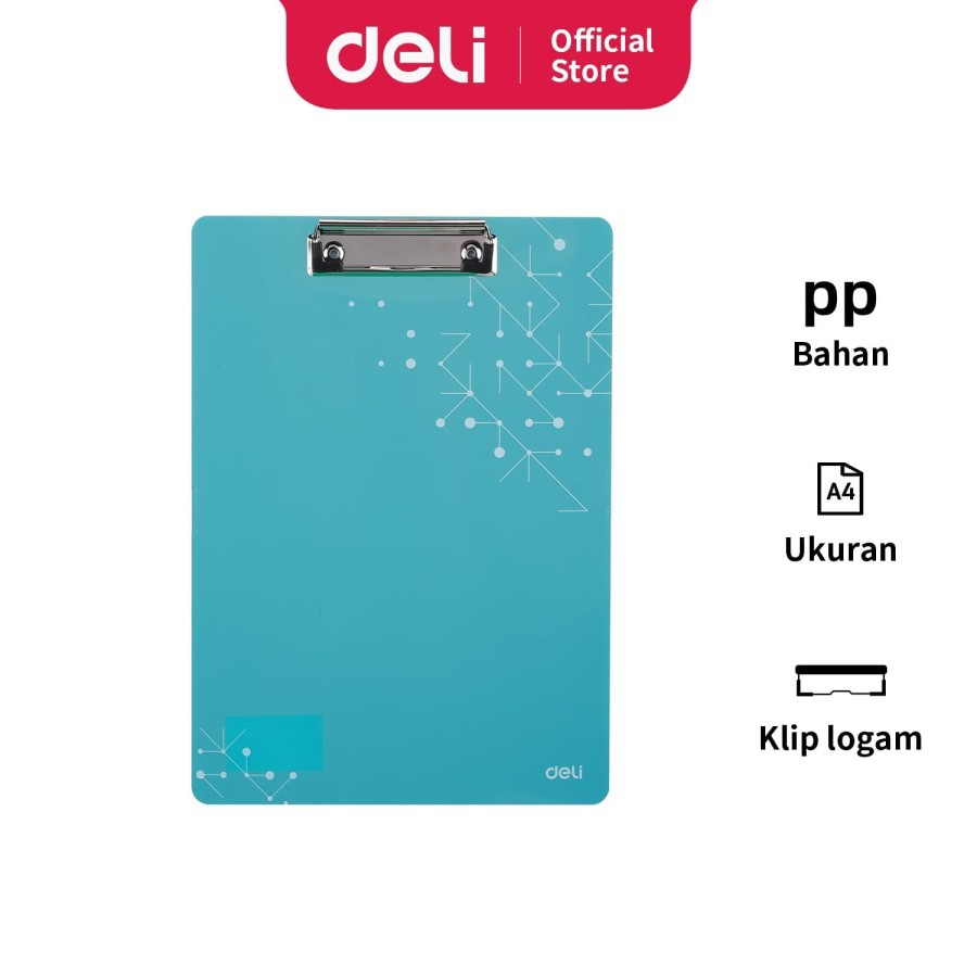 

Deli EF75632 Vertical type Clip Board / Papan jalan