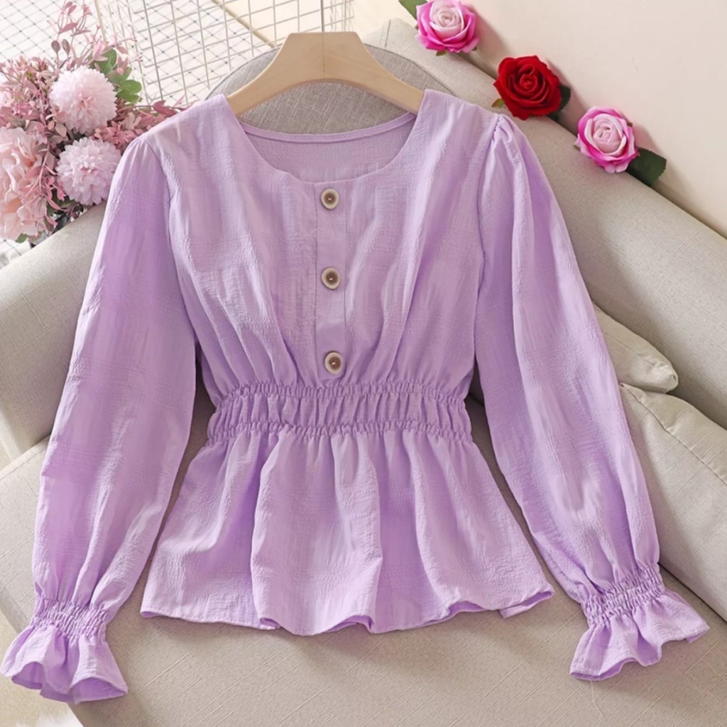 AQILA BLOUSE/BLOUSE WANITA/PAKAIAN WANITA