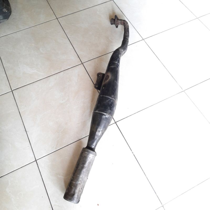 knalpot suzuki cristal crystal tune ori original
