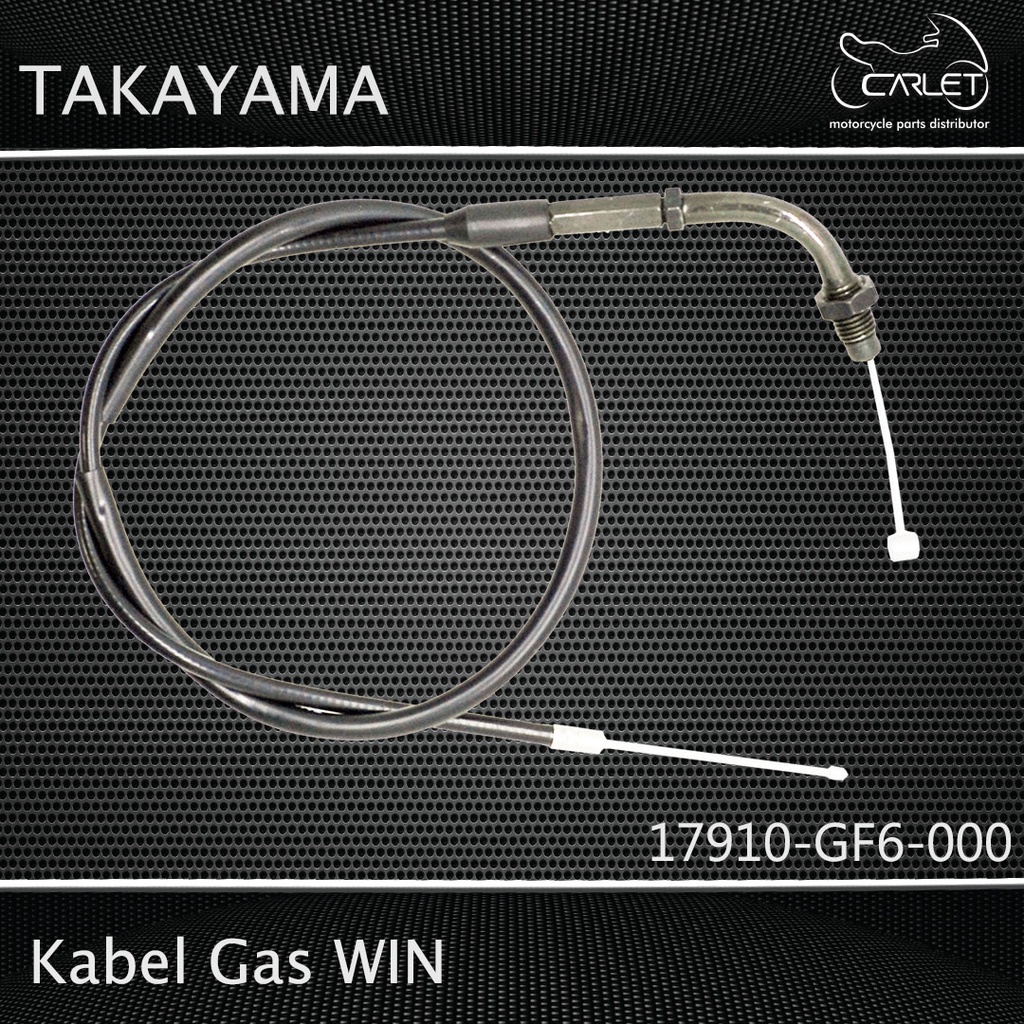 Kabel Gas Motor Win Lentur 84cm - Kabel Gas Fleksibel untuk Motor