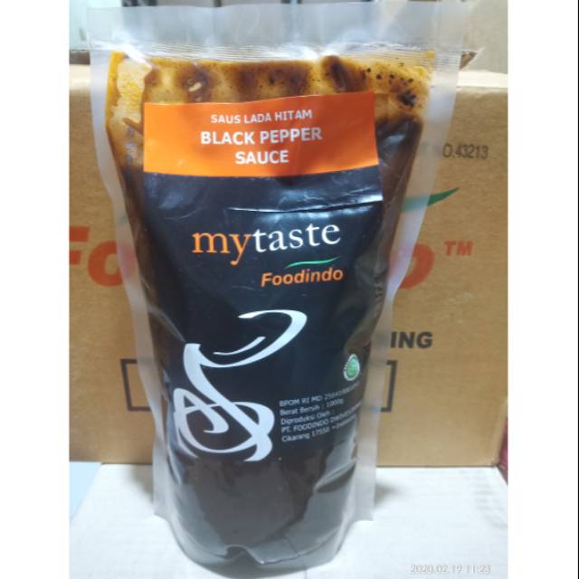 

My taste black pepper sauce 1kg