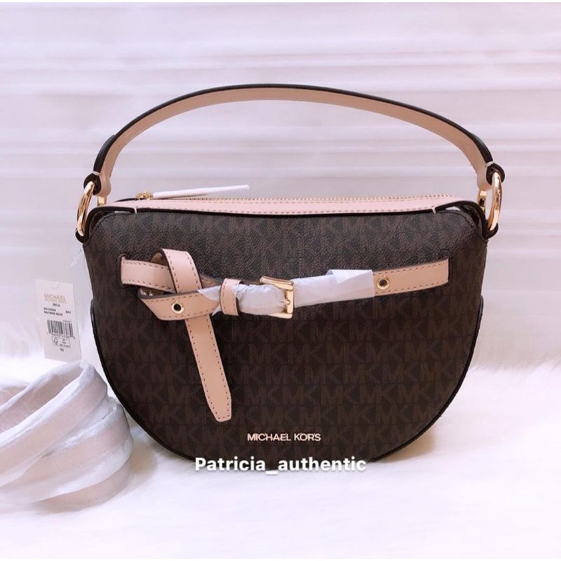 MK Emilia Medium Brown Puff || MICHAEL KORS