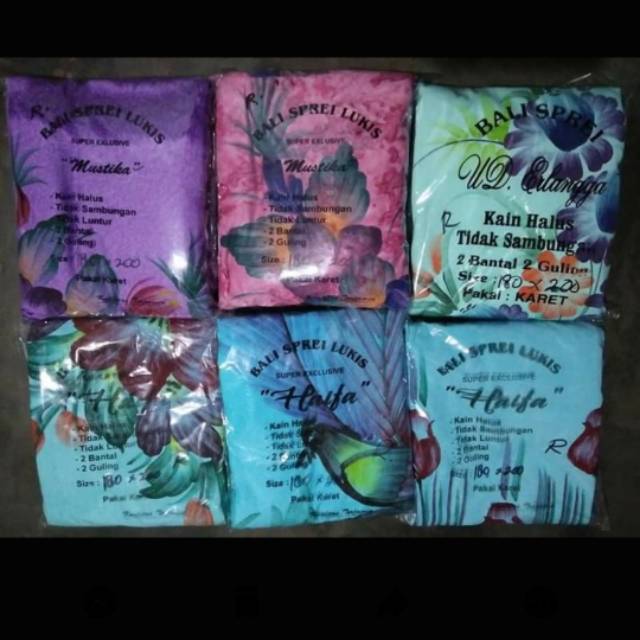 Sprei lukis bali normal 160x200