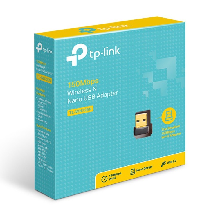 Usb wifi tp-link nano TL-WN725n