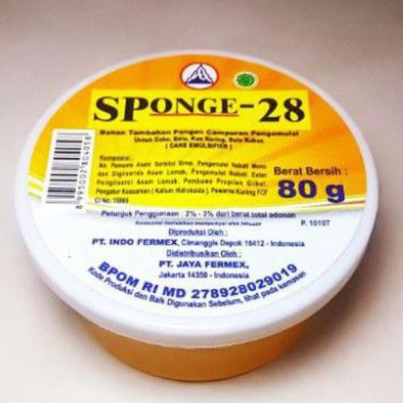 

SP Sponge 28 Cup 80gram Cake Emulsifier