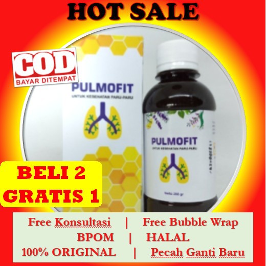 

PULMOFIT Madu Herbal Membantu Mengatasi Sesak Nafas Asma Batuk Berdahak ISPA Bronkitis dan lainnya