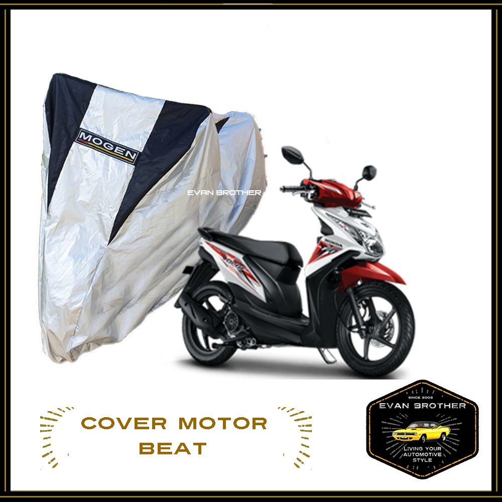 Cover Silver Motor Beat Mio / Sarung Motor Beat Mio Warna Silver
