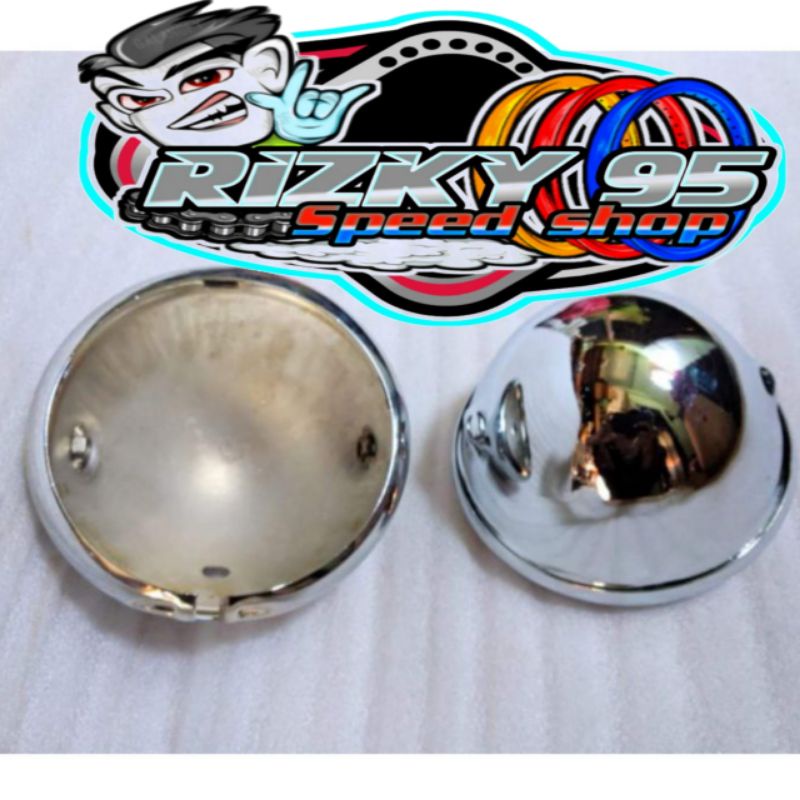 BATOK CB MODEL CROM PNP DAYMAKER 16 LED (MODEL BATOK HD CROM)PNP lampu Depan daymaker 16 LED 5 7 in 