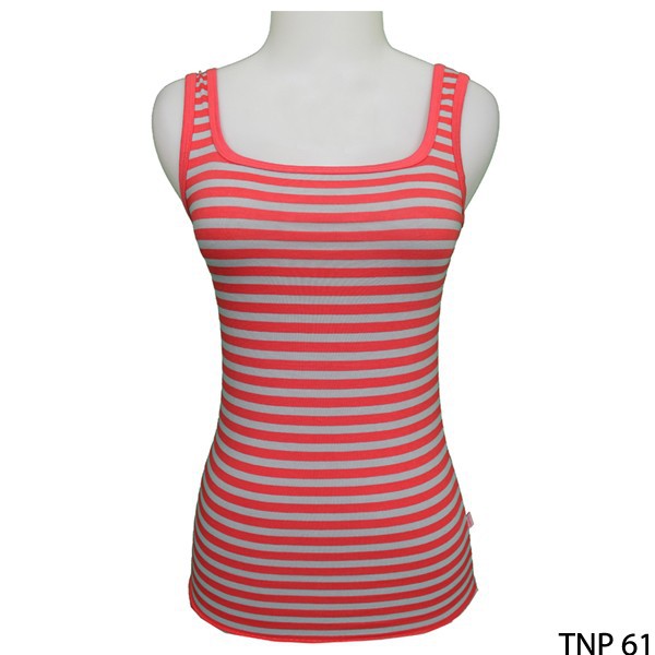 Tank Top Pendek Spandek Oren-Abu – TNP 61